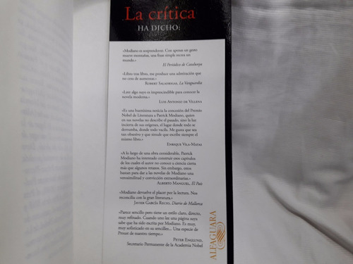 Imagen 4 de 5 de Mas Alla Del Olvido Patrick Modiano Ed. Alfaguara