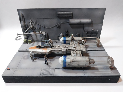 Y Wing Star Wars Nave Diorama 1/100 Maqueta Armada