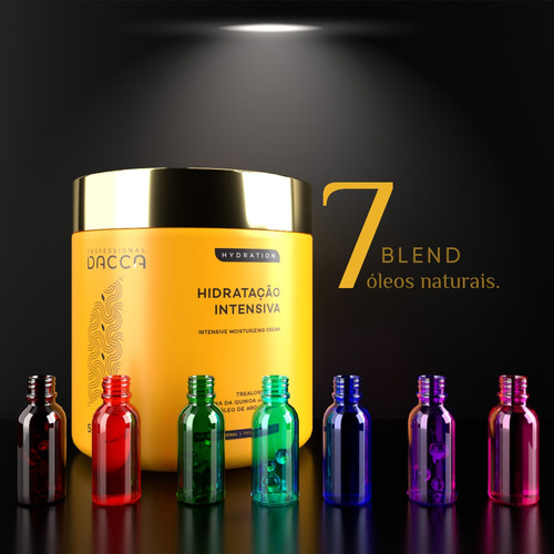 Kit Cronograma Capilar Completo Hidratação Nutrição Dacca