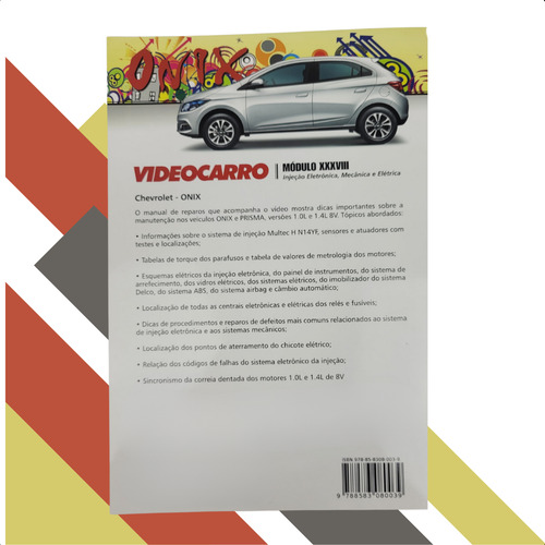 Manual Onix Módulo Xxxviii Injeção Eletrônica Mecânica