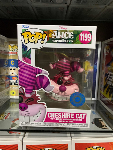 Funko Pop 1199 Cheshire Cat Pop In A Box Alicia País De Las
