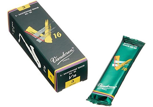 Vandoren Tenor Sax V16 Cañas De Fuerza 15; Caja De 5