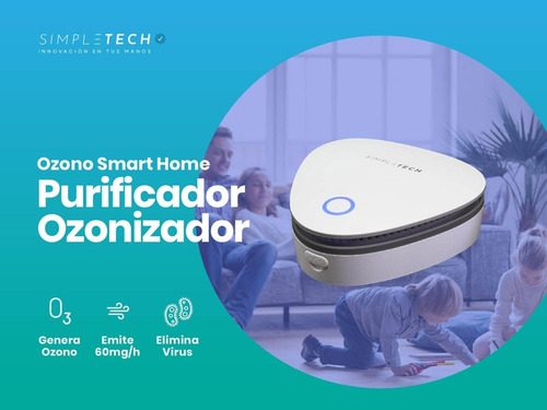 Imagen 2 de 7 de Ozonizador 60mg/h Sanitiza Ambientes Purifica Aire Combo X2