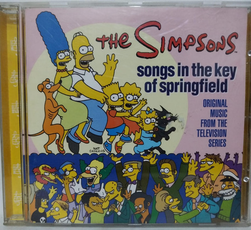 The Simpsons  Songs In The Key Of Springfield Cd Gemany
