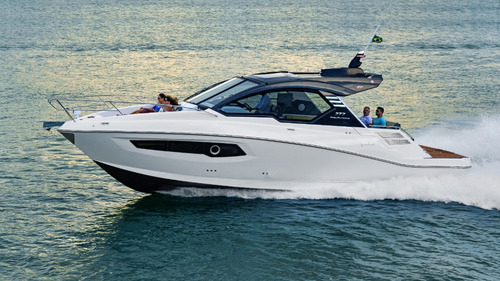 Imagem 12 de 14 de Lancha Focker 388 Gran Parelha 6.2 300hp Dts Axius Encalhe