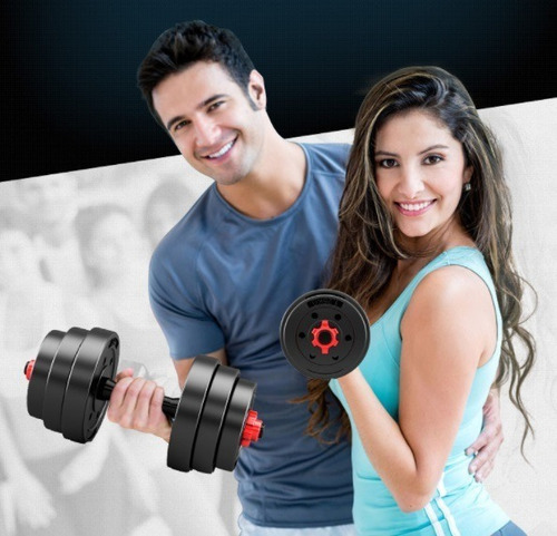 Imagen 7 de 7 de Set Mancuernas 30 Kg Ajustable, Nuevos.