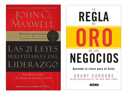 21 Leyes Irrefutables Líder + La Regla De Oro De Negocios