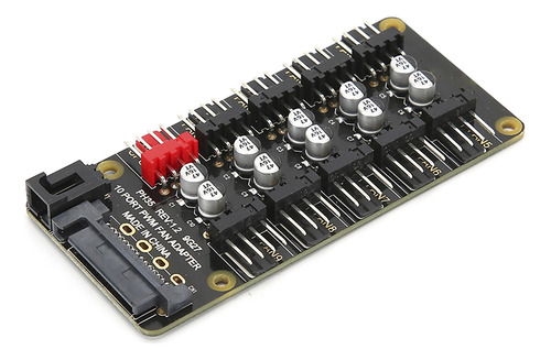 Adaptador De Controlador De Pc De Escritorio Fan Hub Ph35 Pw