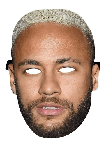 Caretas Neymar Jr Famosos Cotillon Disfraz Fiesta