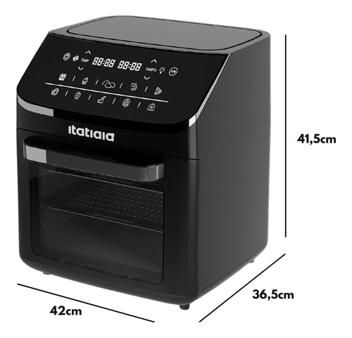 Fritadeira Air Fryer Itatiaia Forno 12l 127v 1900w 4 Em 1
