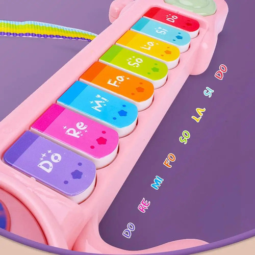 Np Guitarra De Juguete Musical For Niños Con Luz, 1 Piezas