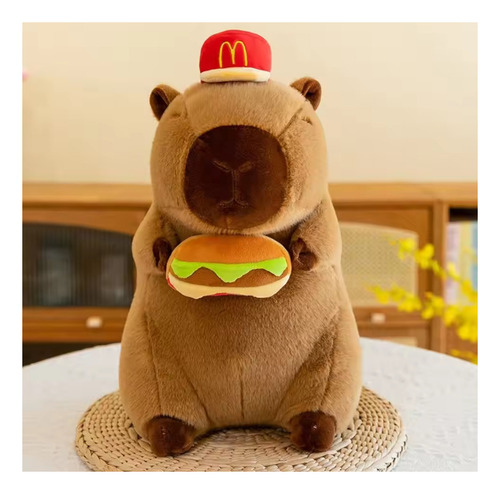 Peluche Capibara Con Mochila Grande 65cm Suave Tierno Muñeco