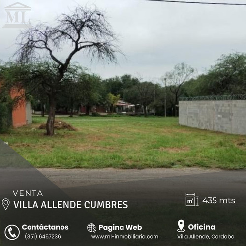 Villa Allende Cumbres - Terreno