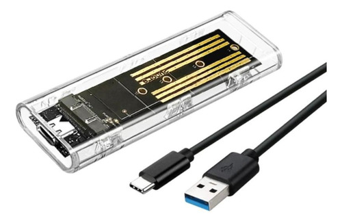 Case Externo Para Ssd Nvme M.2 10gbps Type-c Ultra Mac Intel