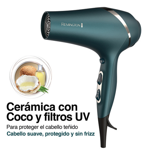 Secador Remington Advanced Coconut Therapy Ac-8607