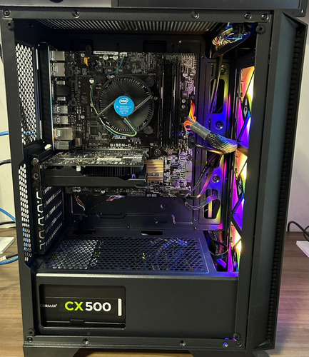 Pc Gamer Intel I5 7400 16gb Ssd 480gb Vídeo 4gb Ddr5