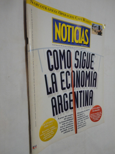 Revista Noticias Marzo 1995 - La Economía Argentina 