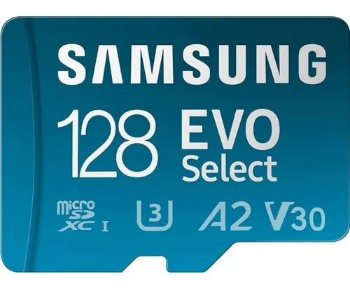 Tarjeta Memoria Samsung Micro Sd 128gb Evo Select 130 Mb s