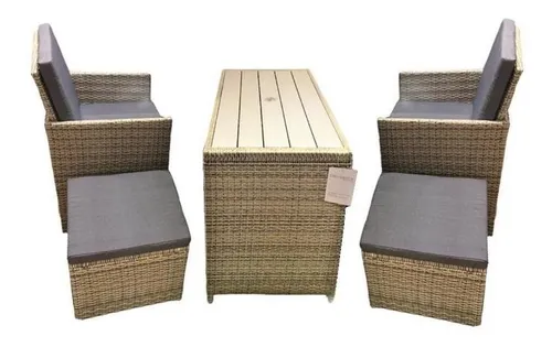 Set Rattan Sillon+mesa Envio Gratis 