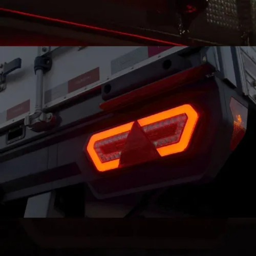Imagem 8 de 8 de Lanterna Traseira Led Braslux Diamond3 Guerra Lado Direito