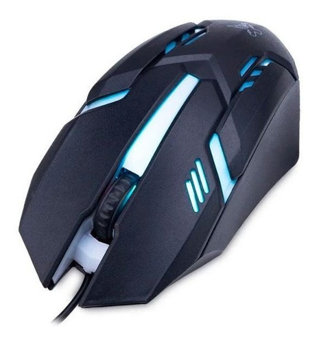 Mouse Maxprint Geek Max C/led Rgb 1000dpi Usb Preto