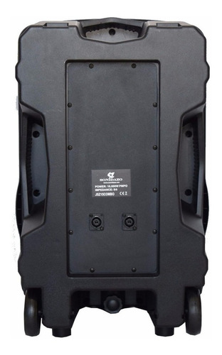 Imagen 10 de 10 de Combo Bafles Bocina Amplificada 15 + Pasiva Con Tripies Usb