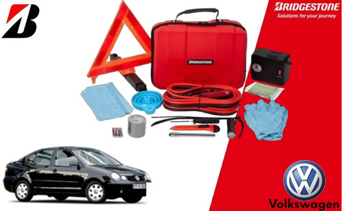 Kit De Emergencia Seguridad Auto Bridgestone Polo S 03 A 14