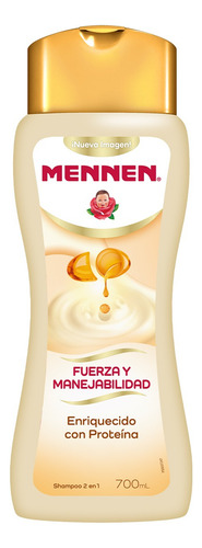 Shampoo Mennen Fuerza Y Manejabilidad Proteína 700 Ml