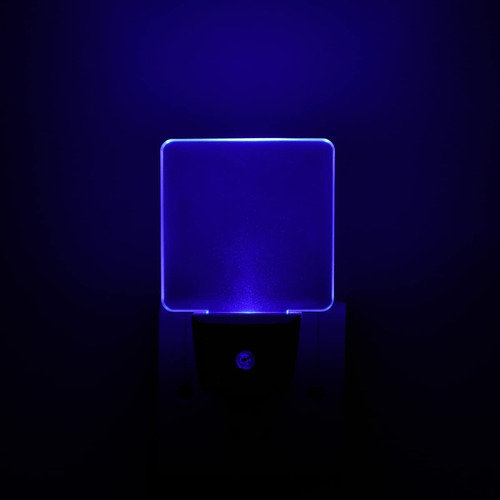 Kinur Luz Nocturna Azul, Paquete De 2 Luces Led De Noche Enc
