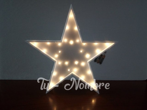 2 Letras Números Iluminados Tunombre 25 Cm Polyfan