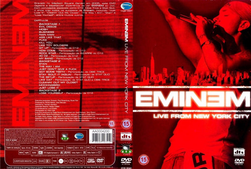 Eminem - Live In New York City Dvd - U