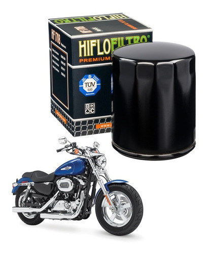 Filtro De Óleo Harley Davidson Xr 1200 Hiflo Filtro Hf170b