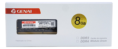 Memória Ddr4 8gb 3200mhz Notebook Sodimm