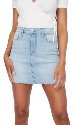 Falda Corta Guess Denim Super-stretch Dama 100% Original 