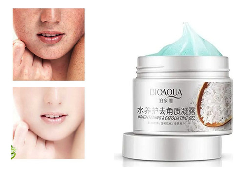 Gel Exfoliante Blanquea Piel Suaviza Hidrata Control Grasa