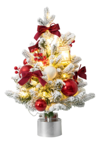 Mini De Navidad Con Luz, Decoración De Mesa, Regalo De