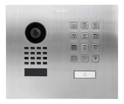 Doorbird Estacion Video Ip D1101kh Moderna Empotrada Acero