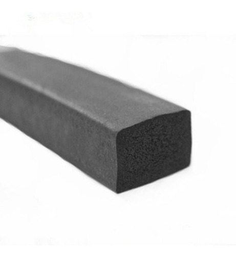 Imagen 2 de 5 de Burlete Goma Esponja 10x15mm Rollo X 50mts