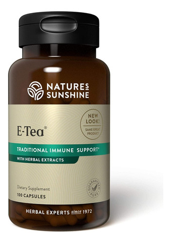 Nature´s Sunshine - E-Tea - 100caps - Sabor Neutro