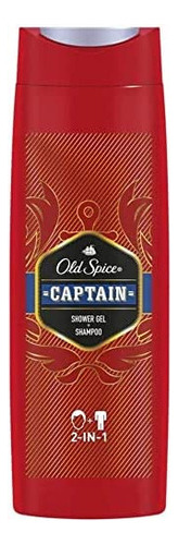 Champú Y Gel De Ducha Old Spice Captain 400 Ml [u]