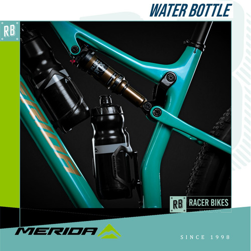 Caramañola Botella Bicicleta Merida 760cm3 - Color CLEAR/NEG