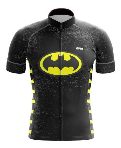 Imagem 1 de 3 de Camisa Ciclista Masculino Mtb Batman Com Proteção Uv50+