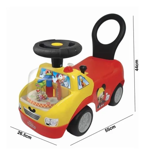 Carro Montable Mickey Mouse Con Luz Y Sonidos Disney. Env o gratis
