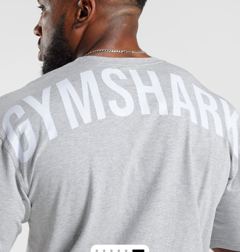 Playera Oversized Supreem Algodon Gym Sharkk Entrenar