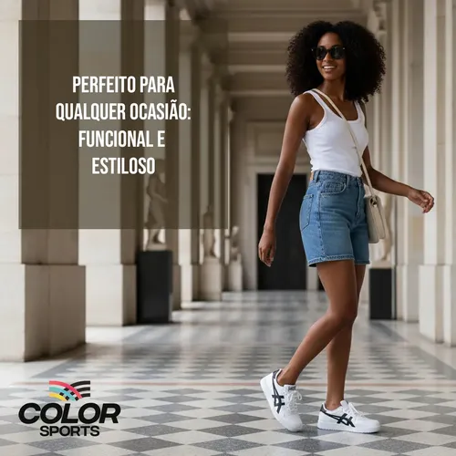 asics　アンダースコートLサイズ Tênis Asics Feminino Japan S Casual Confortável Urbano