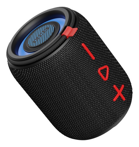 Caixinha De Som Bluetooth Portátil Pequena Potente Com Rgb