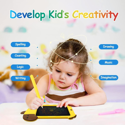 Mz Tableta De Escritura Lcd For Niños Tableta De
