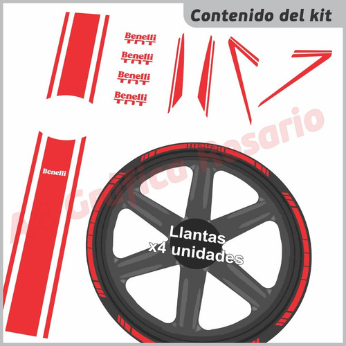 Calcos Benelli Tnt 300 Kit Deportivo - Envios