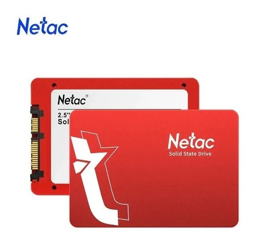 Ssd Netac Sata 3 3d Nand Metal Case N530s Red 240 Gb