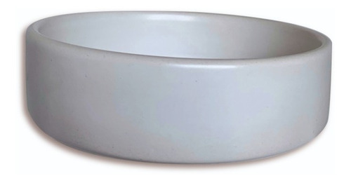 Comedero Bebedero Plato Para Perro Y Gato Mypaw Joy F Color Blanco